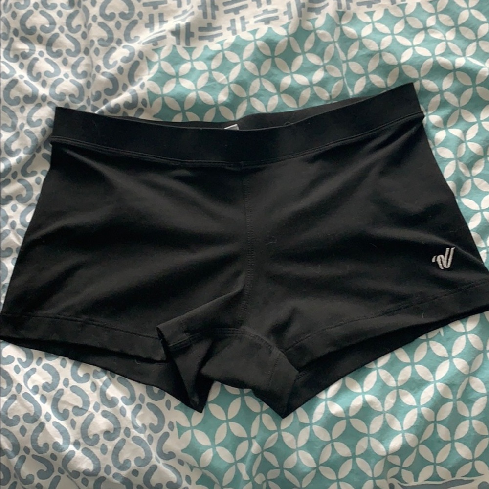 Varsity spandex shorts